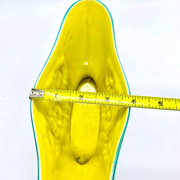 Red Wing B2016 Tropicana Belle Kogan Green /Yellow Embossed Sunflower Planter - Picture 11 of 12